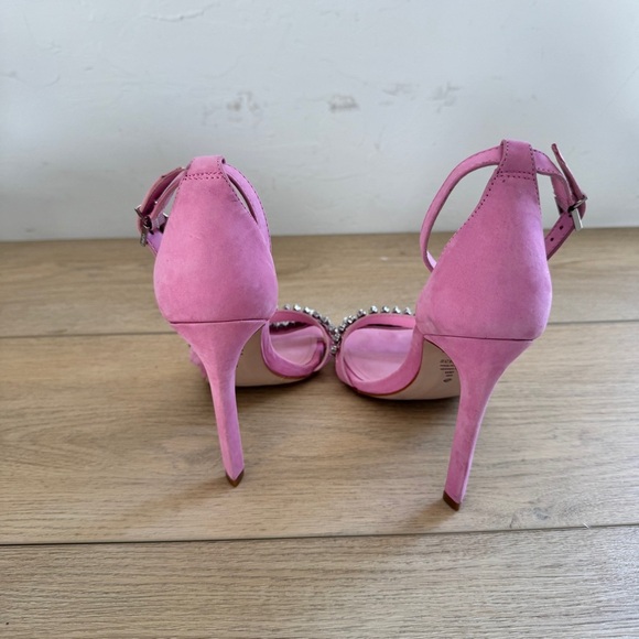 Schutz Linsey Sandals Heels in Club Rose size 10 - Picture 5 of 6